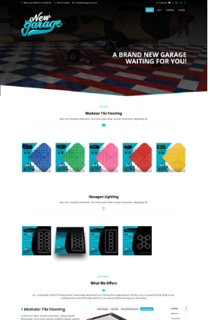 Projeto New Garage USA — Site